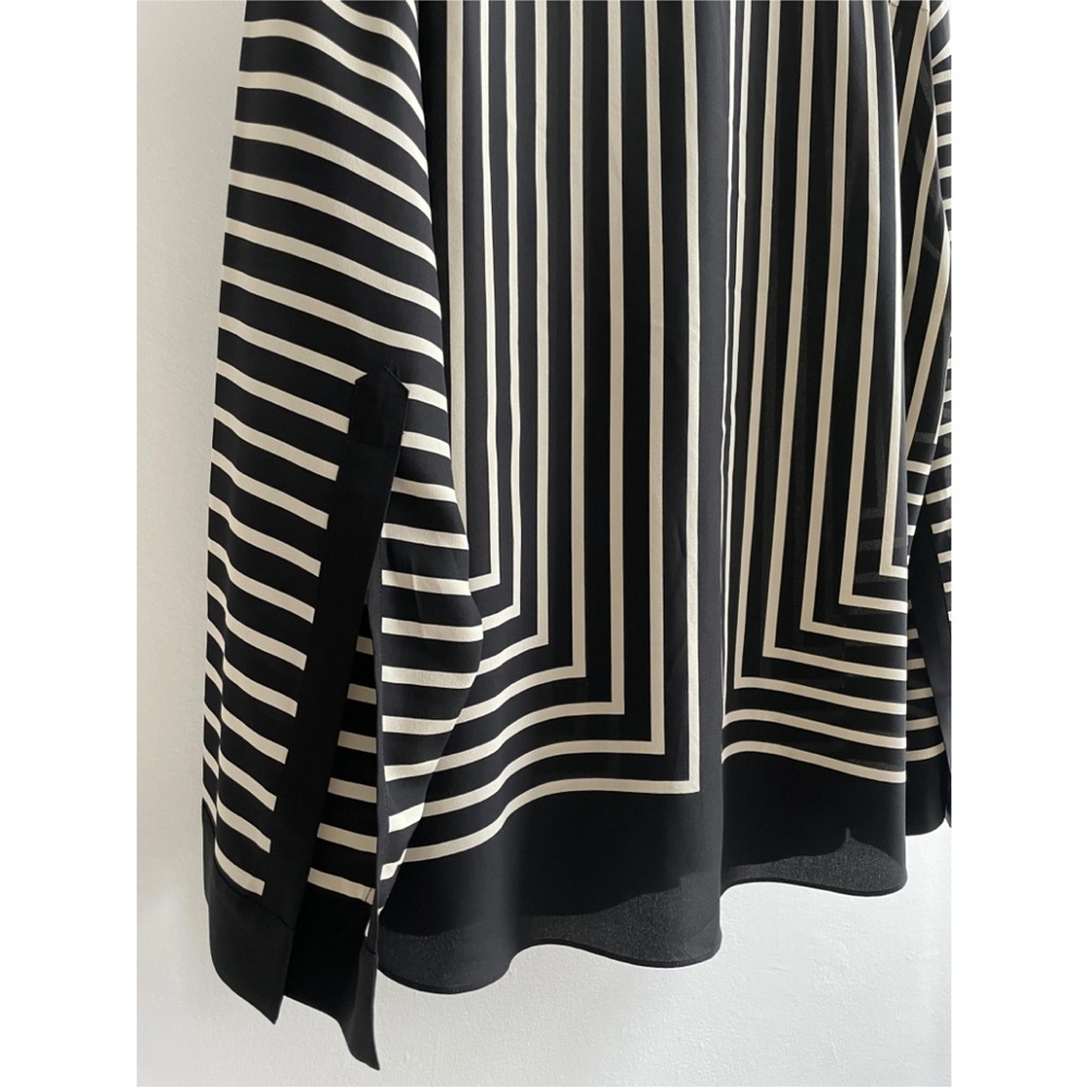 Toteme Striped Silk Crêpe de Chine Wide Leg Pants & Coordinating Top NWT - Picture 5 of 11